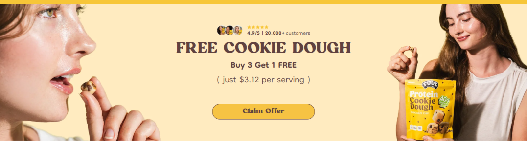 FUUL Buy 3 Get 1 Free offer banner